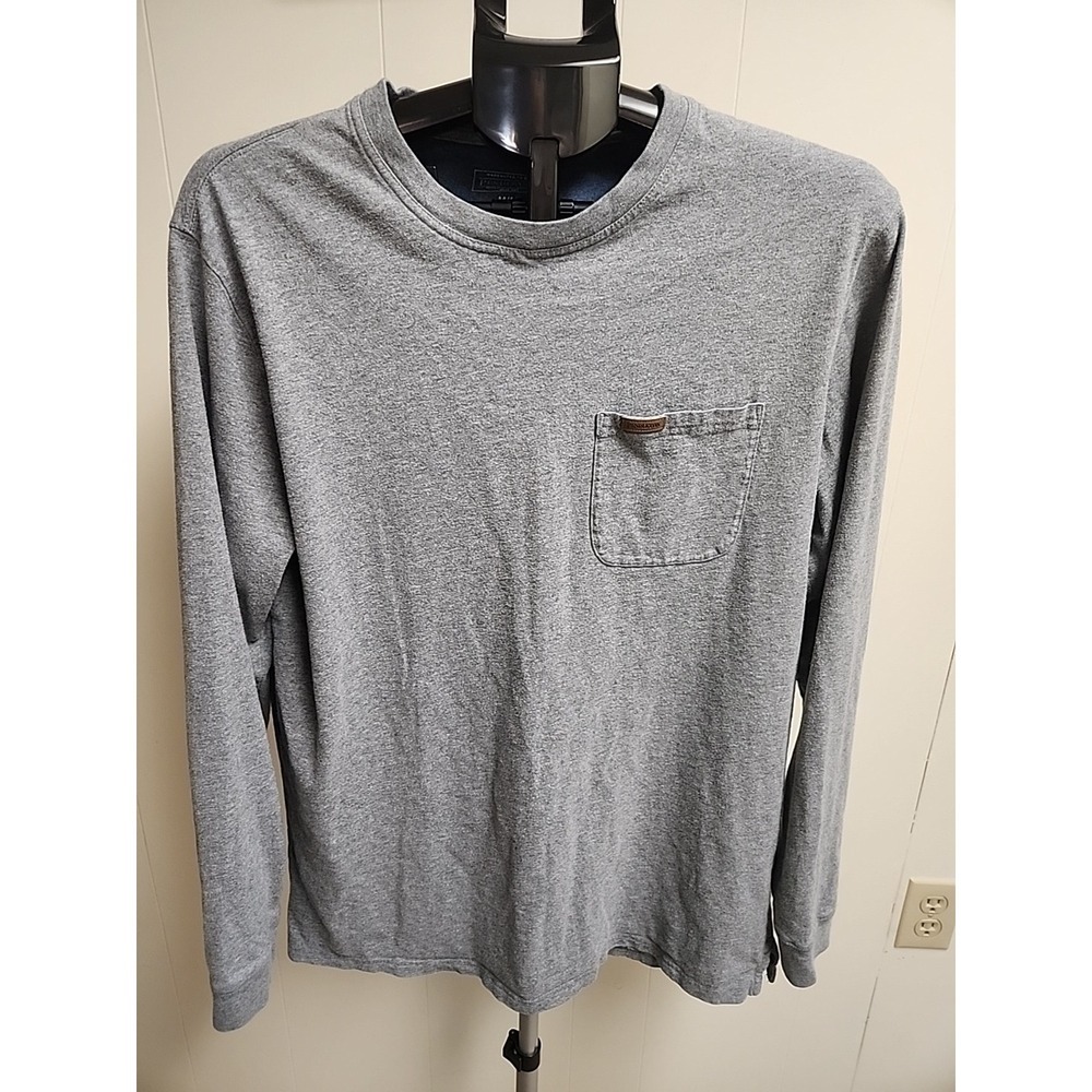 Pendleton Grey Long Sleeve Pullover Size Medium - image 2
